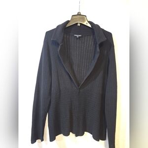 Eileen Fisher Women's Black Sweater/ Cover Up